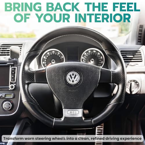 Geist. Steering Wheel Restoration Kit | Degrease and Refresh the colour of worn or scratched black steering wheels