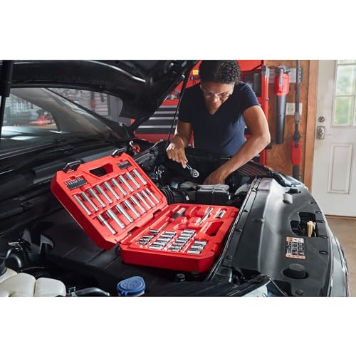CRAFTSMAN Mechanics Tool Set, 3/8 Inch Drive, 61 Piece (CMMT45161) (Pack of 4) - size: Pack of 4
