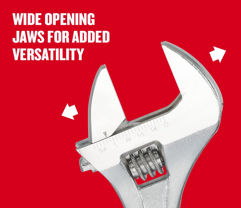 CRAFTSMAN Adjustable Wrench Set, 3-Piece (CMMT12001) (Pack of 4) - size: Adjustable (Pack of 4)