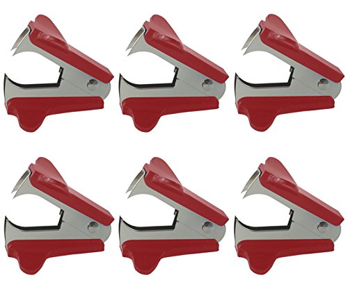 Clipco Staple Remover (6-Pack) (Red) - color: Red