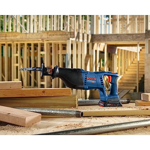 BOSCH CRS180B 18V 1-1/8 In. D-Handle Reciprocating Saw (Bare Tool) - style: Tool Only