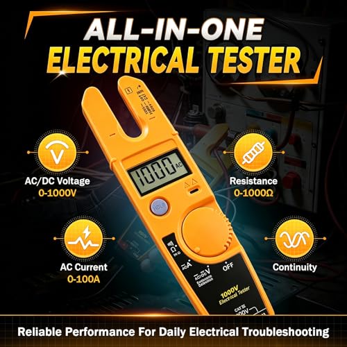 T5-1000 Electrical Tester Compatible with Fluke Meter, 1000V Voltage Tester - style: T5-1000