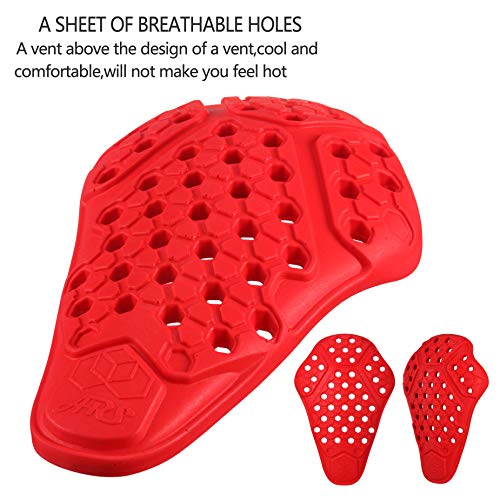 Surlim Knee Protector CE Insert Armor Motorcycle Pants Replacement Pads Pair - size: Knee
