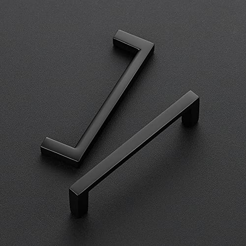 Ravinte Matte Black Cabinet Pulls Slim Cabinet Handles 3-3/4 Inch 30 Pack - size: 3-3/4" Hole Center