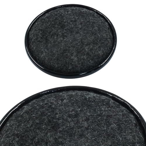 8Pcs Felt Furniture Sliders, Round, 3 inch Dia - size: Round, 3 inch Diameter