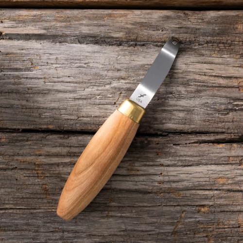 FLEXCUT Wood Carving Tools |Spoon Carving Tools for Beginners and Professionals | Includes Stub Sloyd, Bevel Sloyd Hook Knife & Spoon Blank | 1095 High Carbon Steel Blade | KN70 | Made in the U.S.A.