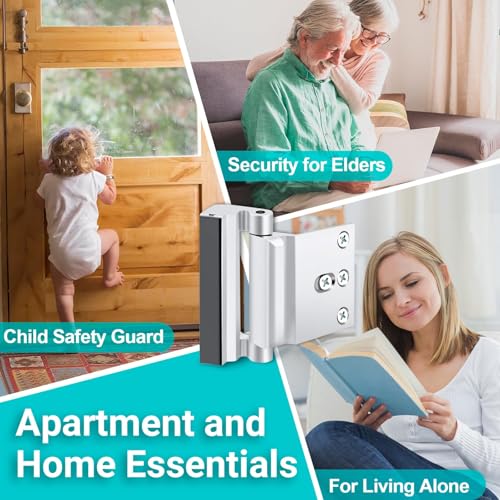Door Reinforcement Lock Home Security Door Locks for Kids Safety Front Door