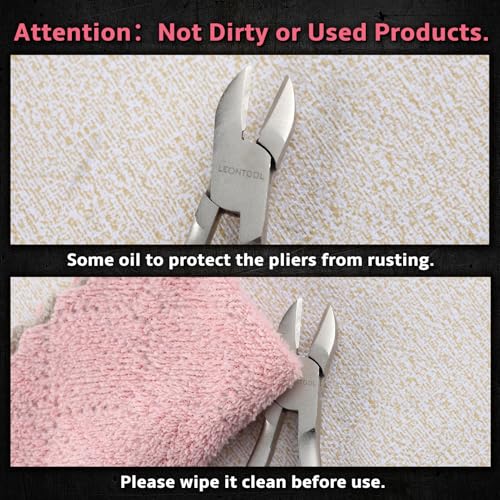 6-Inch Long Reach Diagonal Cutters Mini Long Diagonal Cutting Pliers Side Cutters Pliers Small Wire Cutters for Jewelry Making, Long Reach Pliers Working In Tight Spaces, Pink Tool for Women - style: Diagonal Cutting Pliers