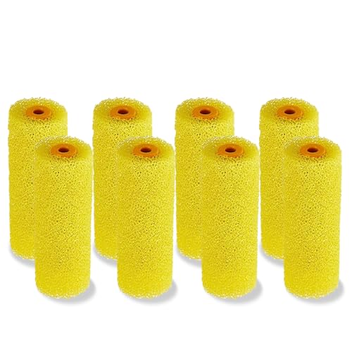 8 Pcs Textured Paint Roller Covers, 4 inch Small Textured Rollers - size: 4",8pcsSMALL