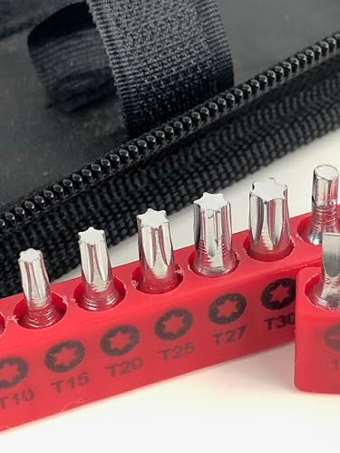 Apollo Tools 56 Piece Compact Metric Auto Tool Set, Red DT9775 - style: Metric (Automotive)
