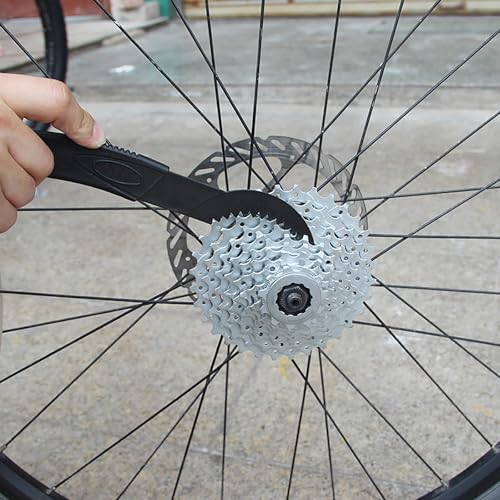 Bike Chain Cleaning Tool and Brush, Chain Scrubber Cleaner Kit for Bicycle