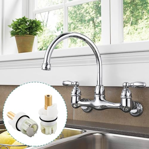 RP25513 Faucet Stem Replacement for Delta 2 Handle Faucet Cartridge, 2 Pack - color: 2