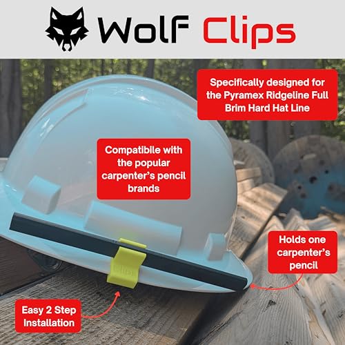 Pyramex Ridgeline Full Brim Parent - color: Hi-Vis Fluorescent, style: Carpenter's Pencil