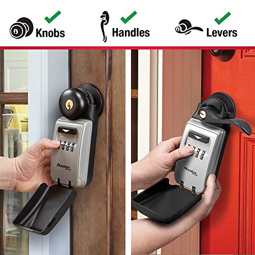 Master Lock 5420EC Set Your Own Combination Portable Lock Box with Adjustable Shackle, 6 Key Capacity - size: 6 Key Capacity, style: Adjustable Shackle
