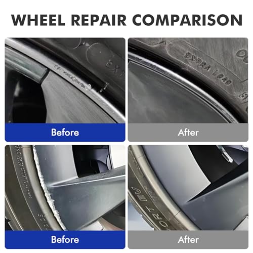 Aero-G Metallic Rim Touch Up Paint for Tesla Wheels - color: Aero-G Metallic