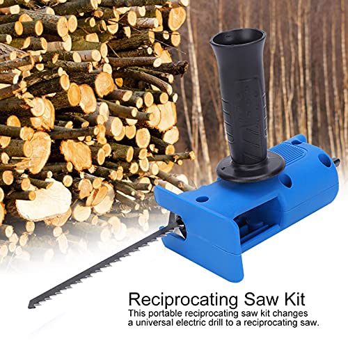 Reciprocating Saw Attachment for Electric Drill Kit, 1 Set