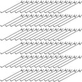 Shimeyao 200 Pcs Peg Board Hooks Stainless Steel Pegs,12 Inch,Black - color: Black, size: 12 Inch
