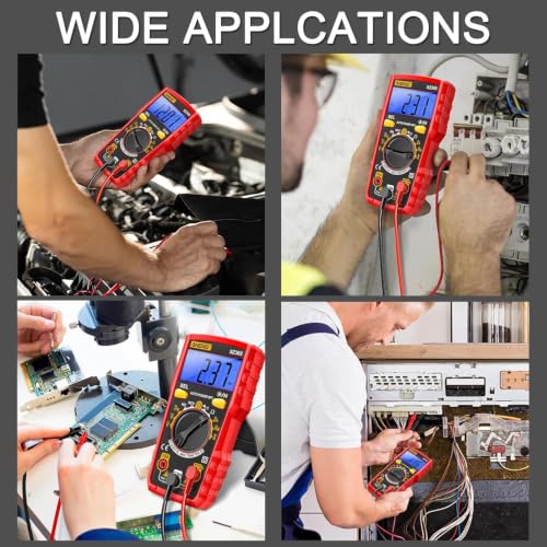 Electrical Test Kit -Multimeter,Non Contact Voltage Tester,Outlet Tester