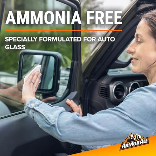 Armor All Car Glass Wipes by Armor All, Auto Glass Cleaner for Film and Grime, 90 Count (Pack of 6) - size: 90ct (6 pack)
