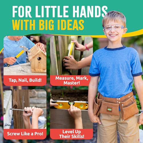 Sparkjump Deluxe Kids Tool Set - color: Brown