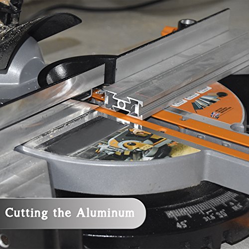 TOMAX 10-Inch 80 Tooth TCG Aluminum and Non-Ferrous Metal Saw Blade with 5/8-Inch Arbor - size: 10" 80T