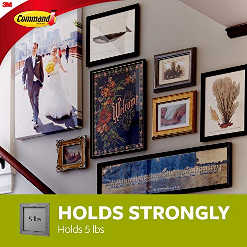Command Large Universal Frame Hanger, 3-Hangers, 6-Strips, 6-Frame Stabilizer Strips, 4-Pack, Decorate Damage-Free - size: Large, style: 12 Hangers