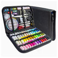 JUNING Sewing Kit with Black Case Portable Sewing Supplies for for Mom Grandma Women Men Teen Girls Boys Adults Beginner, Home Travel, Emergency, 42 Threads, Scissors, Needles, Measuring Tape and More - size: XL-42 Threads