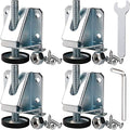 Anwenk Leveling Feet Heavy Duty Furniture Levelers Adjustable Table Leg Leveler w/Lock Nuts for Furniture,Table, Cabinets, Workbench,Shelving Units and More