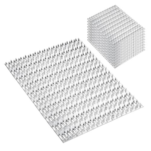 10Pcs Pronged Truss Plates 8x10, Rafter Truss Brackets for Wood Connection, Galvanized Flat Mending Plates with Nail-Teeth - size: 8"x10"
