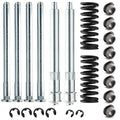 Ledaut Door Hinge Roller Pin and Bushing Repair Kits with Spring Replacement Front Upper for Chevrolet C1500 Truck 1988‑1999 - size: 1500MJL