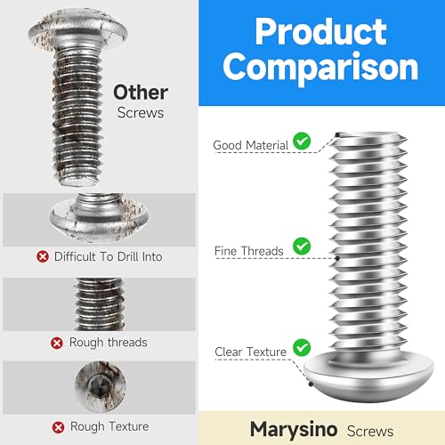 380 Pieces M4 Screw, Button Head Socket Cap Metric Screws Assortment Kit, 304 Stainless Steel Bolts and Washers/Nuts/Hex Wrenches M4*8/10/12/16/20/25/30mm - size: 380Pcs M4