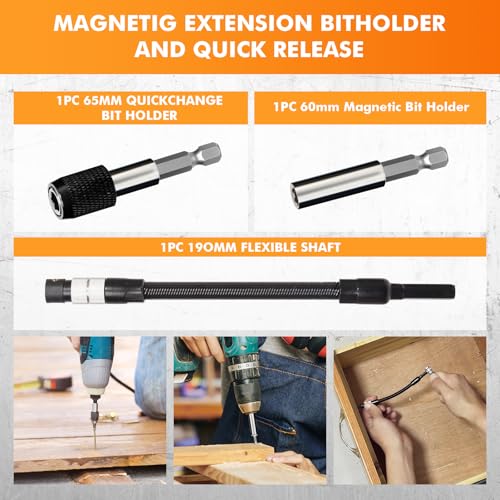 237-Piece Screwdriver Bit Set with Ratchet & Security & 20 Precision Bits - style: 237PCS