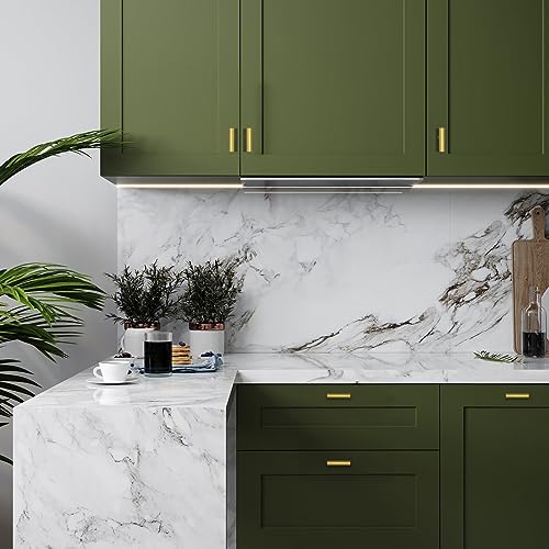 Estmoon 30 Pack Brushed Brass Cabinet Knobs Gold Drawer Pulls Stainless Steel Brushed Gold Dresser Knobs for Cabinets Cupboard Bathroom Kitchen Hardware, Single Hole T Bar Pulls, 2in Overall Length - color: Brushed Brass