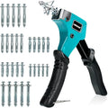 LIBRATON Molly Bolts for Drywall & Plaster Wall (0.12"-1.52"), 30PCS 6 Size | 6 Sizes with Setting Tool, Heavy Duty Hollow Wall Metal Anchors Screws Kit, Holds Up to 65lbs, for TV, Shelf, Mirror