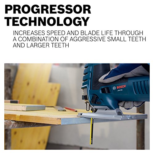 BOSCH T367XHM1 5-7 TPI Carbide Edge T-Shank Jig Saw Blades for All Purpose (1 Piece), 5-3/16" (Pack of 2) - size: 5-3/16" 5-7 TPI Carbide Edge - 2 pcs, style: Industrial