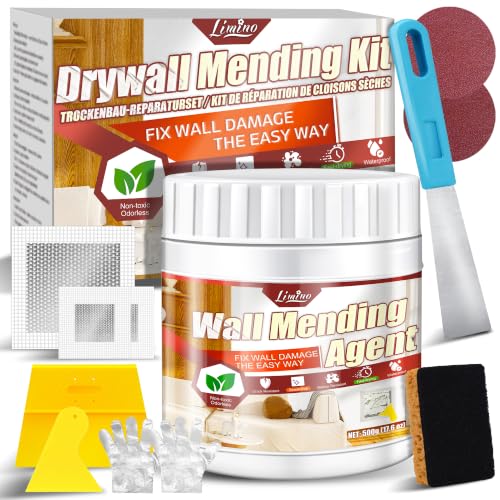 Drywall Repair Kit, 17.6oz Wall Patch Set for Fast Wall Hole Repair - size: 17.6oz