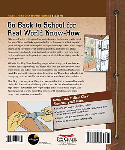 Plumbing: Real World Know-How You Wish You Learned in High School (Back to Shop Class)