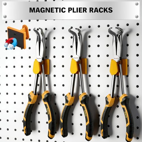 3-Piece 11" Hose Gripper Plier Set, Long Reach Hose Gripping Pliers, 5/16-Inch, 1/2-Inch, 3/4-Inch Diameter, Spark Plug Boot Removal Pliers, Serrated Jaws for Hard to Reach Tight Spaces - style: 3pcs Hose Gripper