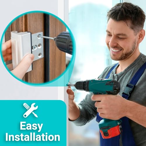 Door Reinforcement Lock Home Security Door Locks for Kids Safety Front Door