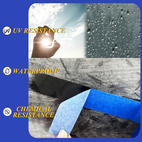Professional Painters Tapes 2 Inch Wide (1.88 In x 60.1 Yds x 6 Rolls =360.6 Yds ), Blue Masking Tape, Paint Paper Tape, Protects Surfaces, No Residue, Painter's Tape for Wall Painting, Canvas Edging - size: 6 Rolls, 1.88IN X 60.1YD