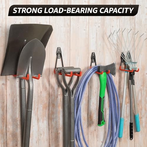 Heavy Duty Garage Hooks for Storage & Hanging Items, 20-Pack - color: 20-Pack Set Orange