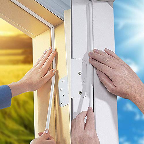 2-Pack Weather Seal Strips for Doors/Windows, 66ft