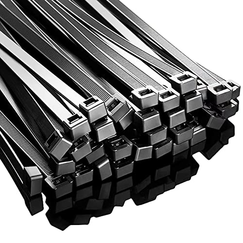 Large Zip Ties Heavy Duty 24 inch (500 Pack), 220 lb Tensile Strength for Outdoor Use, Black Cable Ties, Long Wire Ties by ANOSON - size: 24"/500 pk (220 Lb)