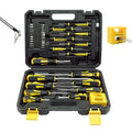 GMTOOLS 43pcs Magnetic Screwdriver Set, Including Slotted, Phillips, Hexagonal, Pozidriv, Magnetizer, Demagnetizer, Replaceable Screwdriver Bits and Sturdy Tool Case for DIY and Repair Work - style: 43pcs Magnetic Screwdriver Set