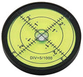 Round High Precision 2.4inch 60MM Aluminium Bubble Levels RV - size: Circular 6012