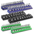 Magnetic Socket Organizer, 143-Socket Holder Tray Set| Strong Base