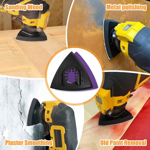 AMZWEI Upgraded 206CS Zirconia Oscillating Tool Sanding Kit - size: 206PCS