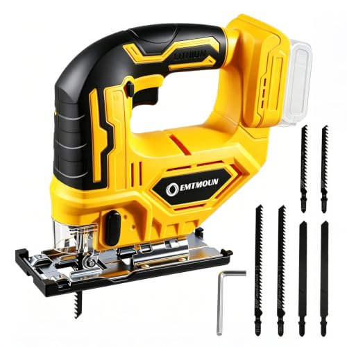 Cordless Jig Saw Compatible with Dewalt 20V Max Battery