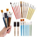 Artlicious Craft Paint Brushes Set for Kids, Acrylic Painting, 25 Pack - style: 25 Pack