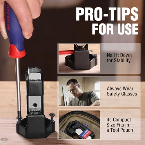 WORKPRO Hammer Lug Crimper Tool for 8 to 3/0 AWG Battery & Welding Cables